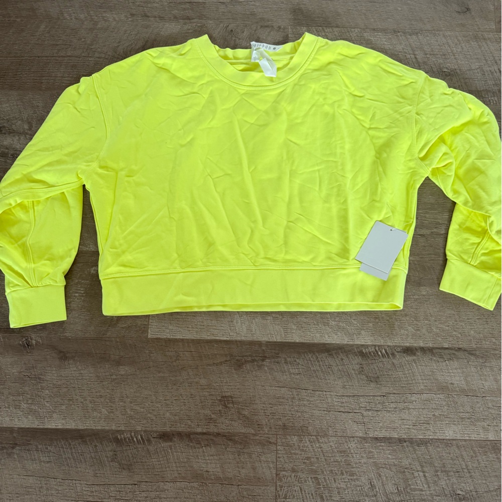lululemon crop fleece